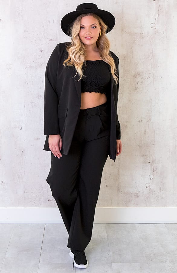 Palazzo Pants Black – shoparchief, foto 8