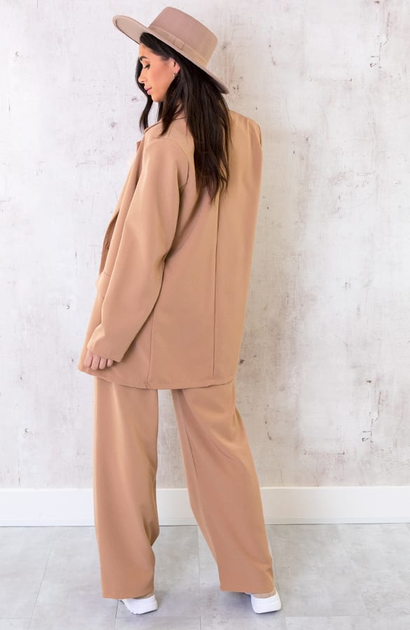 Ultra Oversized Blazer Camel – shoparchief, foto 4