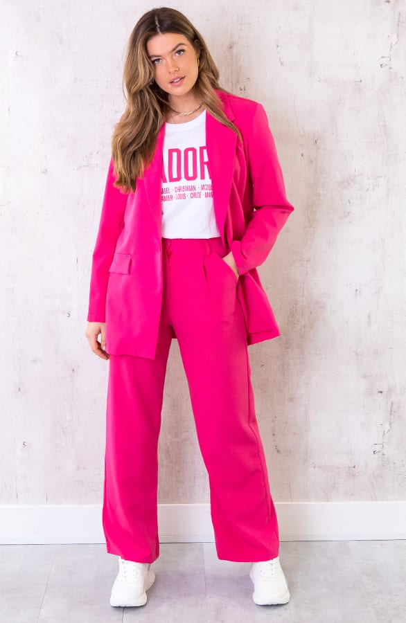 Palazzo Pants Fuchsia – shoparchief, foto 3