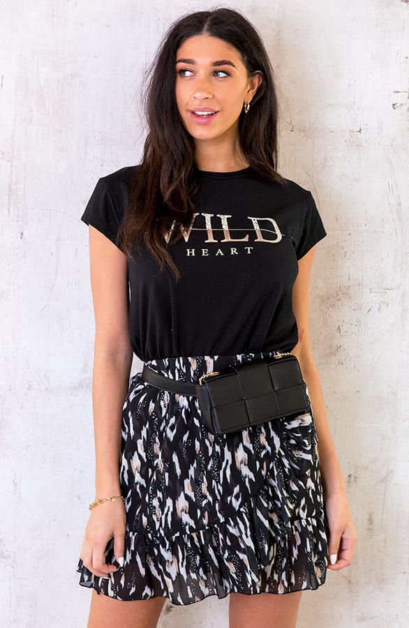 Wild Heart Top Zwart – shoparchief, foto 2
