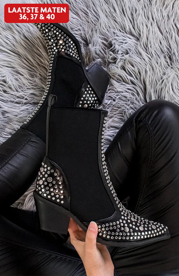 Cowboylaarzen Studs Dames – shoparchief, foto 1