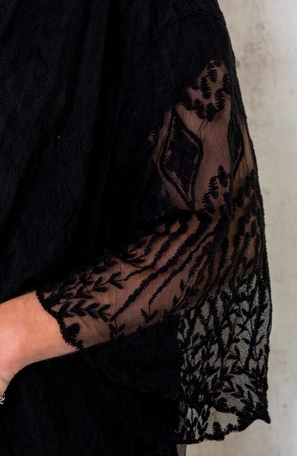 Kanten Kimono Boho 2.0 Zwart – shoparchief, foto 4