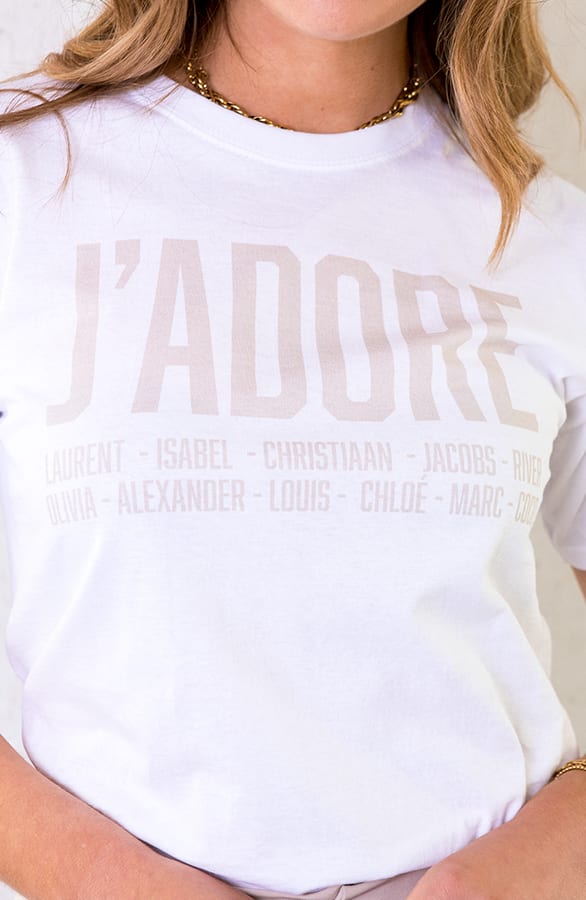 J'adore Favorite Top Loose Fit Beige Loekay – shoparchief, foto 4