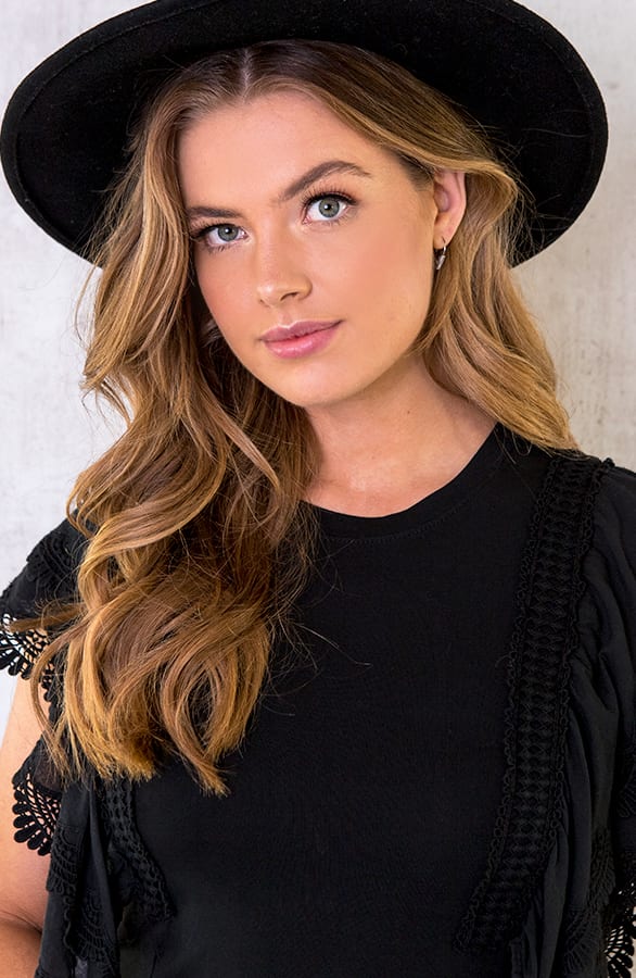 Katoenen Embroidery Top Zwart – shoparchief, foto 5