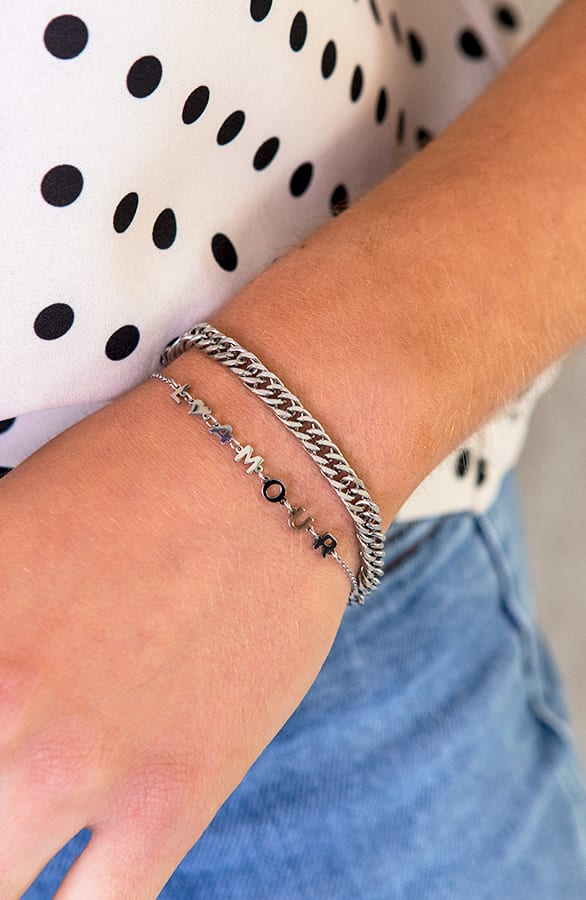 L'Amour Armband Zilver – shoparchief, foto 2