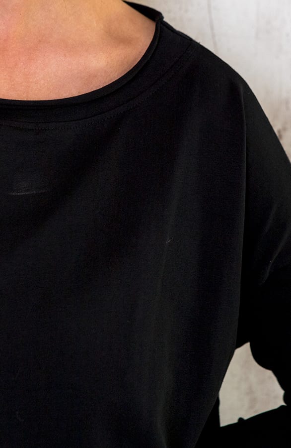 Oversized Comfy Tuniek Zwart – shoparchief, foto 10