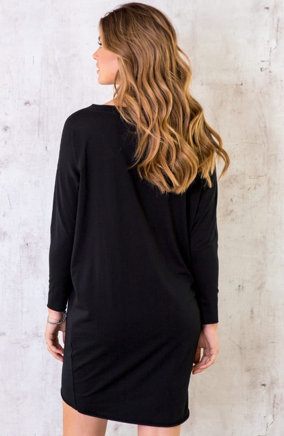 Oversized Comfy Tuniek Zwart – shoparchief, foto 9