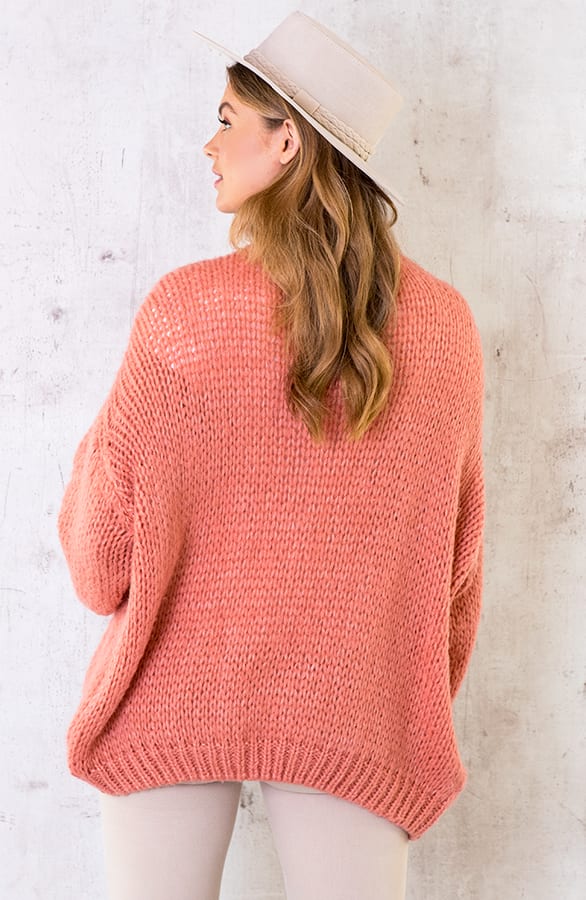 Oversized Knitted Vest Dust – shoparchief, foto 7