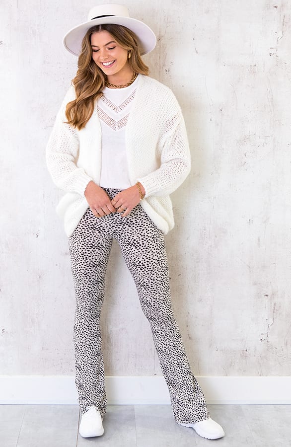 Top Met Kanten Detail Wit – shoparchief, foto 6
