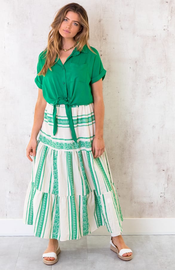 Kelim Maxi Rok Groen – shoparchief, foto 2