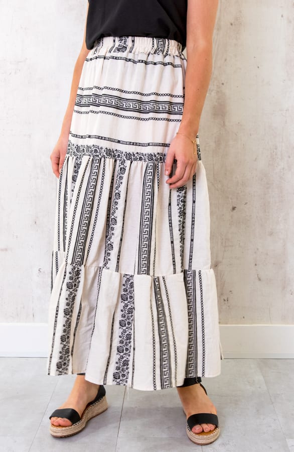 Kelim Maxi rok Zwart – shoparchief, foto 1