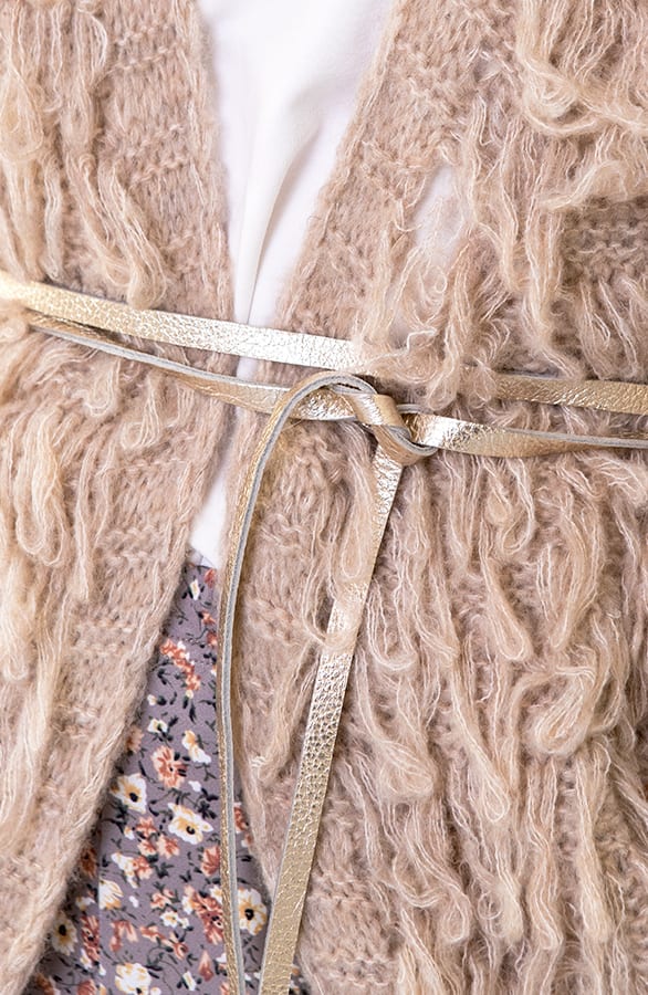 Metallic Wikkelriem Goud – shoparchief, foto 2
