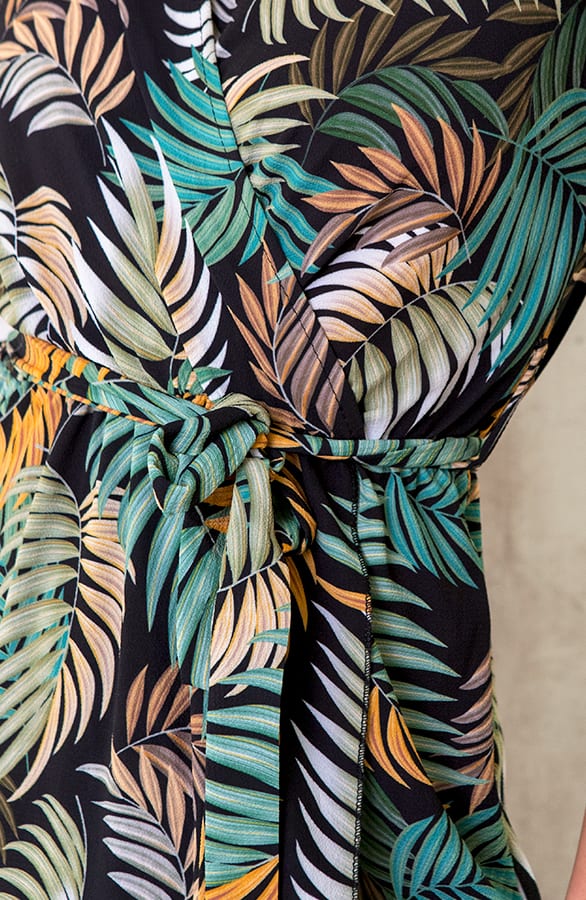 Palm Jurk Army Zwart – shoparchief, foto 3