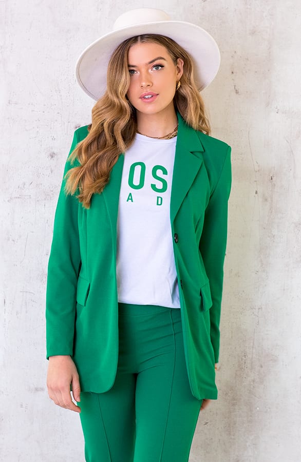 Boss Lady Top Bright Green – shoparchief, foto 5