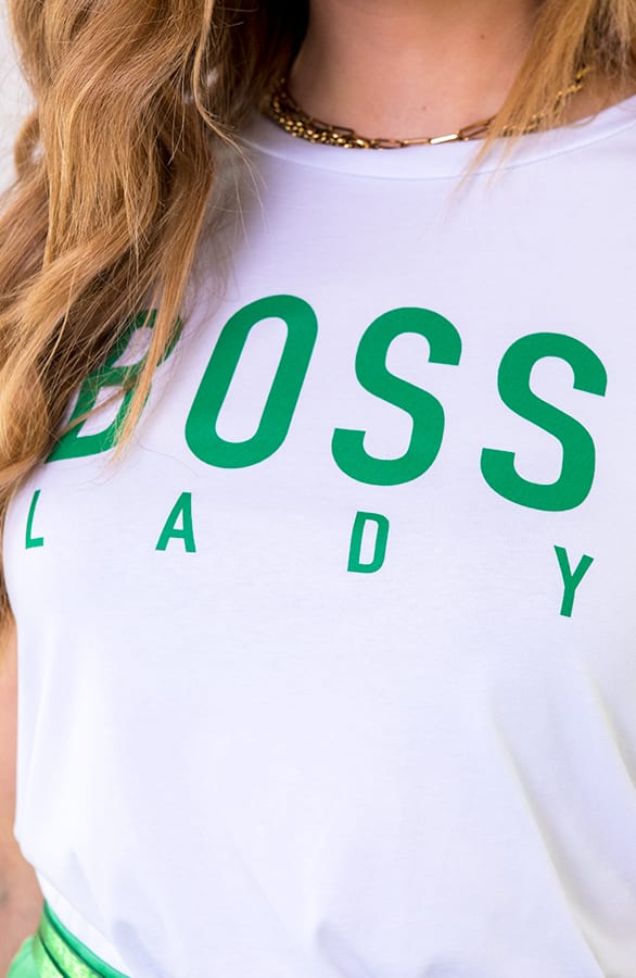 Boss Lady Top Bright Green – shoparchief, foto 3