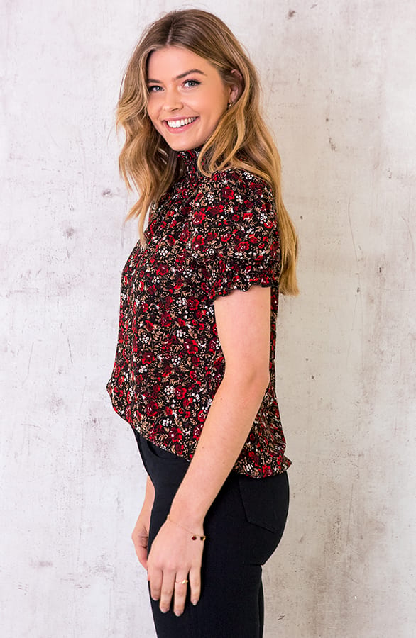 Col Top Wild Flower Rood – shoparchief, foto 2
