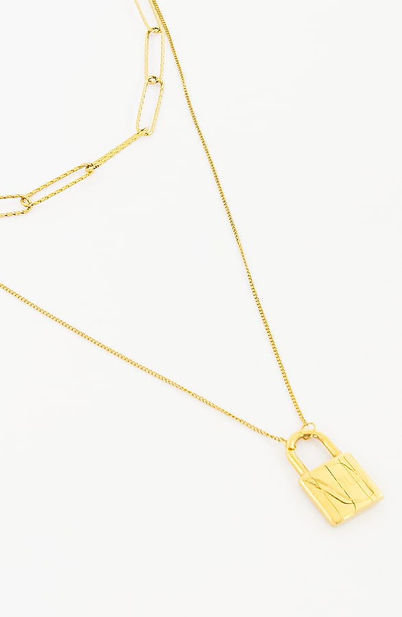 Laagjes Ketting Amour Goud – shoparchief, foto 1