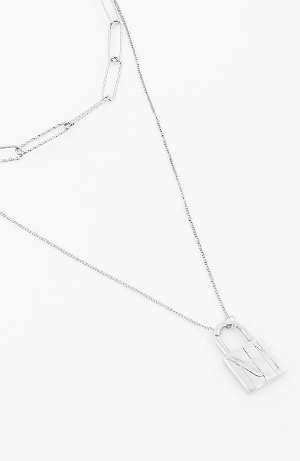 Laagjes Ketting Amour Zilver – shoparchief, foto 1