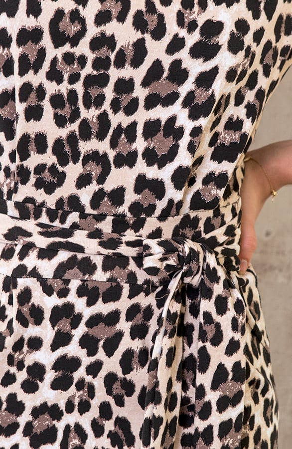 Leopard Strik Jurk – shoparchief, foto 3
