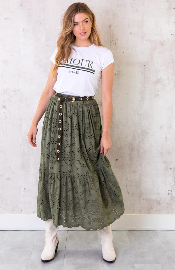 Amour Top Legergroen – shoparchief, foto 6