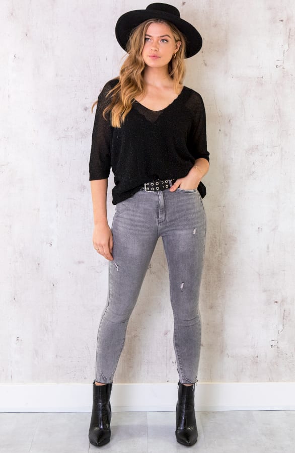 Leren Broek Riem Zilver – shoparchief, foto 6