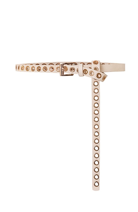 Riem Met Gouden Ringen Beige – shoparchief, foto 1