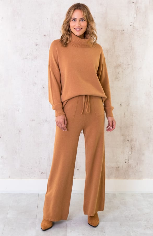 Chloe Soft Pants Camel – shoparchief, foto 4