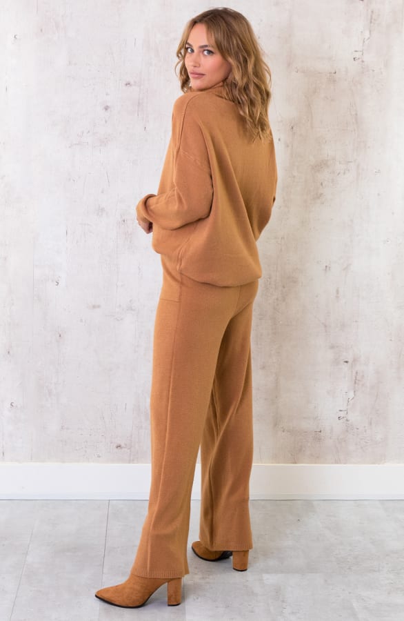 Chloe Soft Pants Camel – shoparchief, foto 3