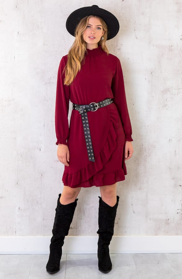 Leren Riem Lang Zwart – shoparchief, foto 4