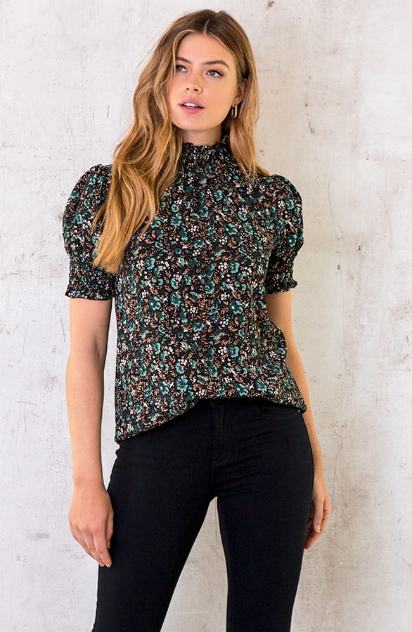 Col Top Wild Flower Smaragd – shoparchief, foto 1