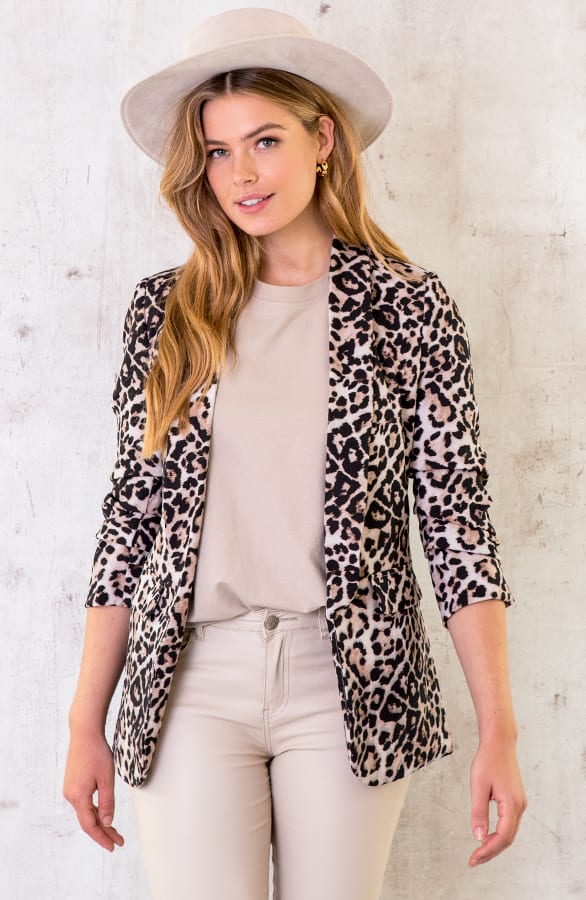 Limited Blazer Panterprint – shoparchief, foto 1