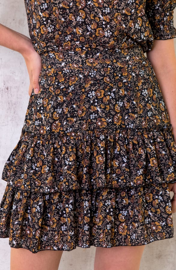 Limited Laagjes Rok Wild Flower Oker – shoparchief, foto 7