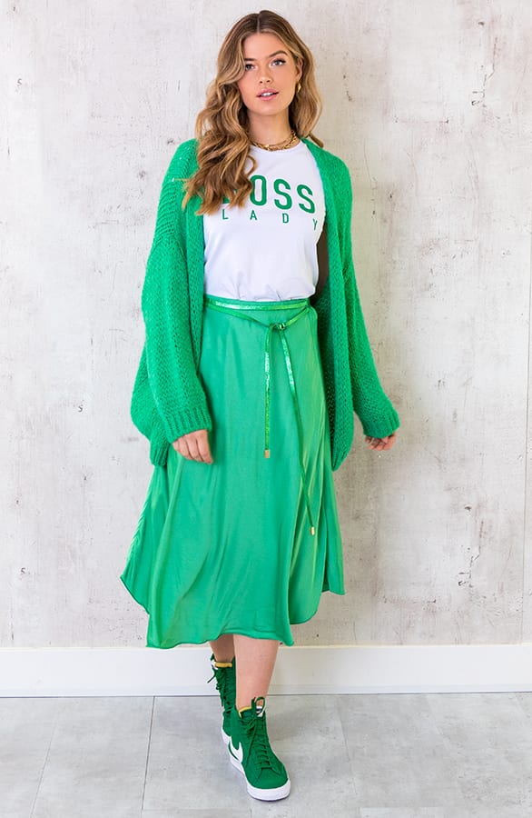 Boss Lady Top Bright Green – shoparchief, foto 6