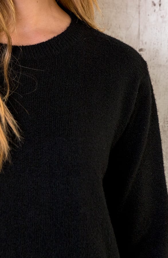 Oversized Soft Tuniek Zwart – shoparchief, foto 6