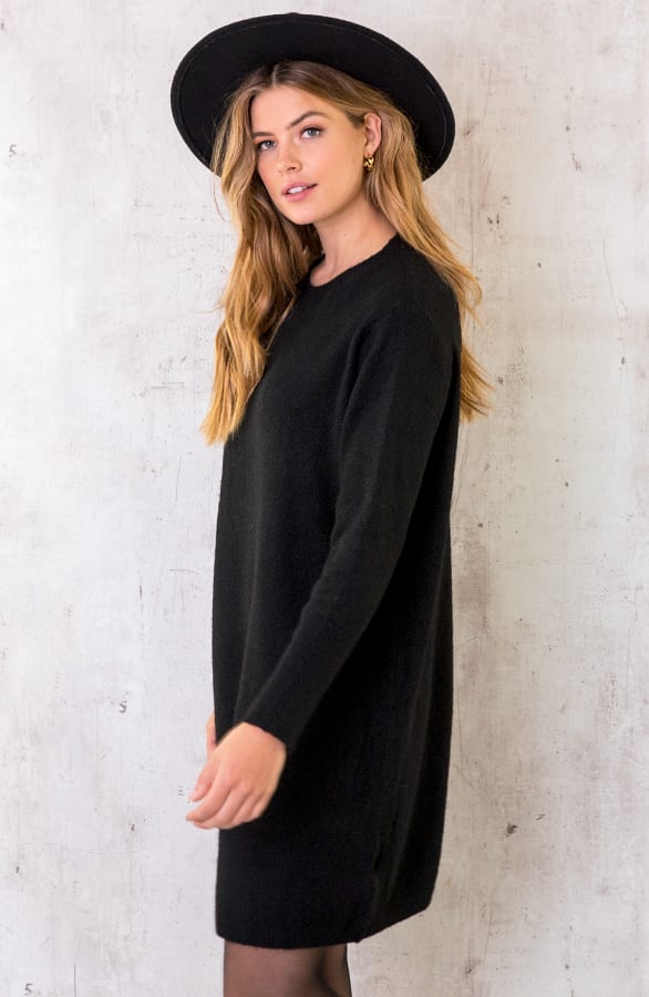 Oversized Soft Tuniek Zwart – shoparchief, foto 4