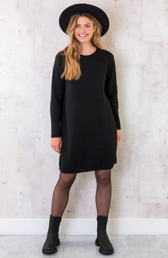 Oversized Soft Tuniek Zwart – shoparchief, foto 1