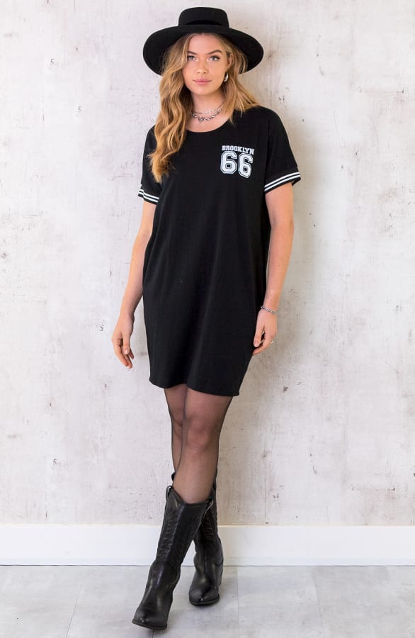 Oversized Tuniek Brooklyn Zwart – shoparchief, foto 3