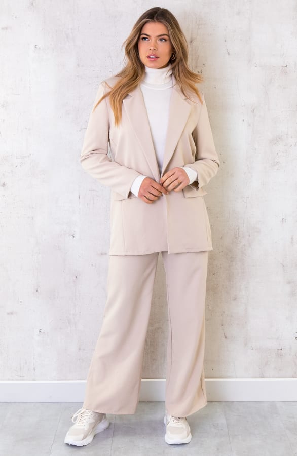 Ultra Oversized Blazer Beige – shoparchief, foto 2