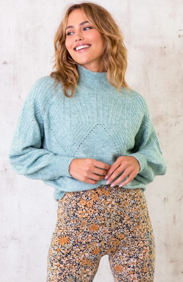 Ultra Soft Trui Mint – shoparchief, foto 2