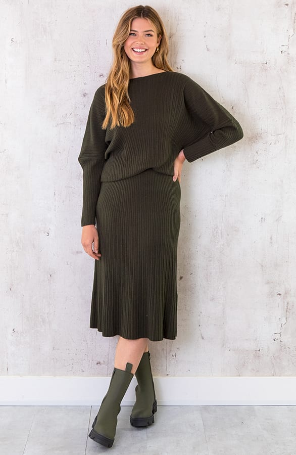 Yves Soft Sweater Army – shoparchief, foto 2