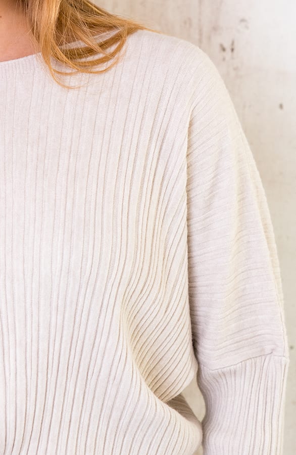Yves Soft Sweater Light Beige – shoparchief, foto 6