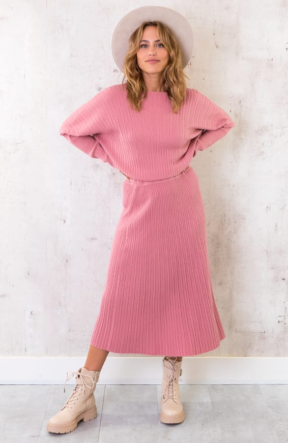 Yves Soft Sweater Oud Roze – shoparchief, foto 2