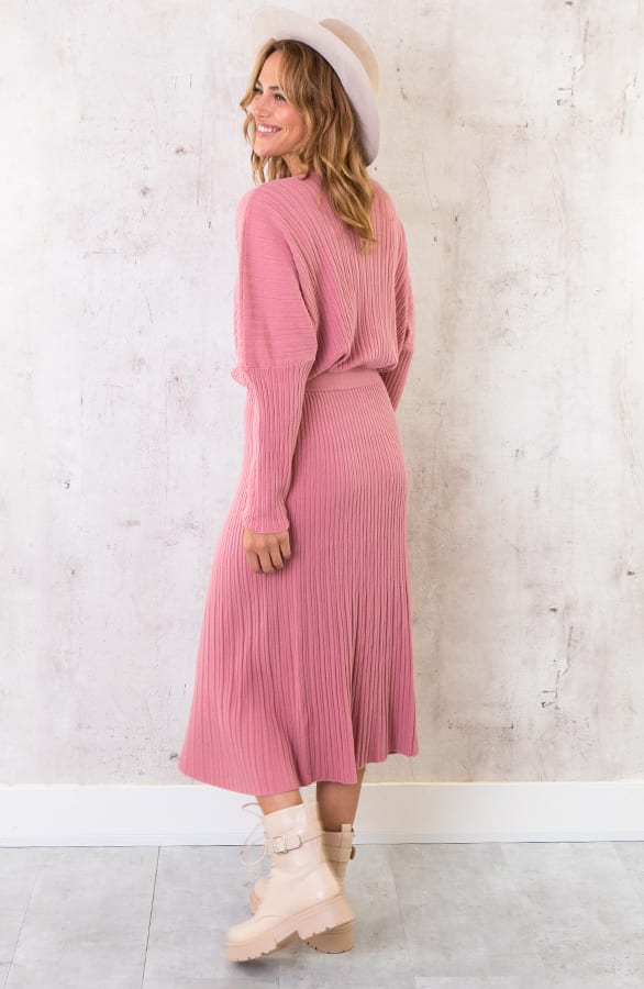 Yves Soft Sweater Oud Roze – shoparchief, foto 4