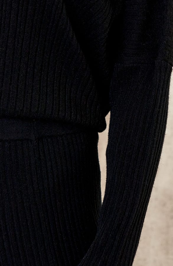 Yves Soft Skirt Zwart – shoparchief, foto 4