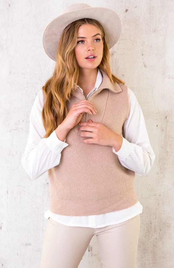 Zip Spencer Beige – shoparchief, foto 2