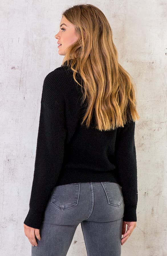 Zip Trui Black – shoparchief, foto 4