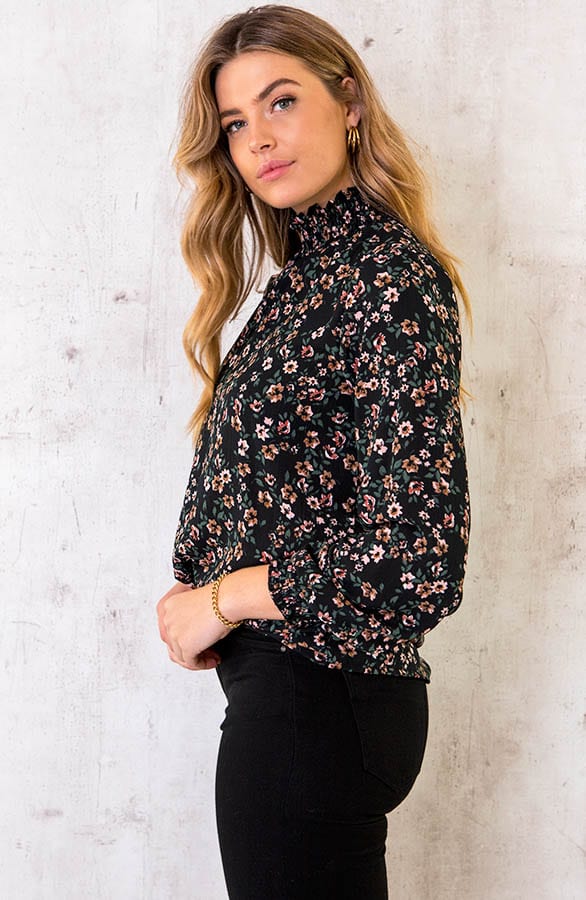 Col Blouse Bloemen – shoparchief, foto 2