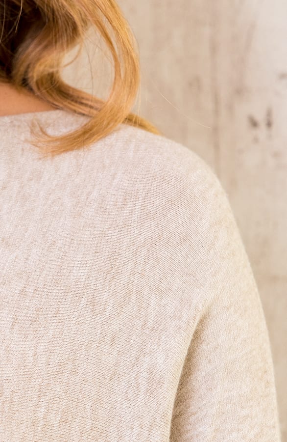 Comfy Knopf-Tunika Beige, Shoparchiv, Foto 4