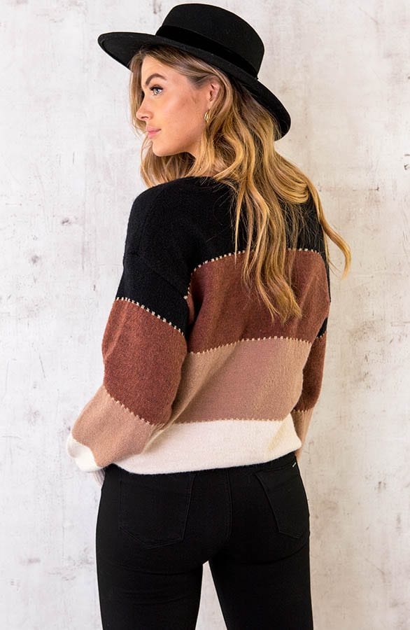 Gestreepte Dames Trui – shoparchief, foto 4