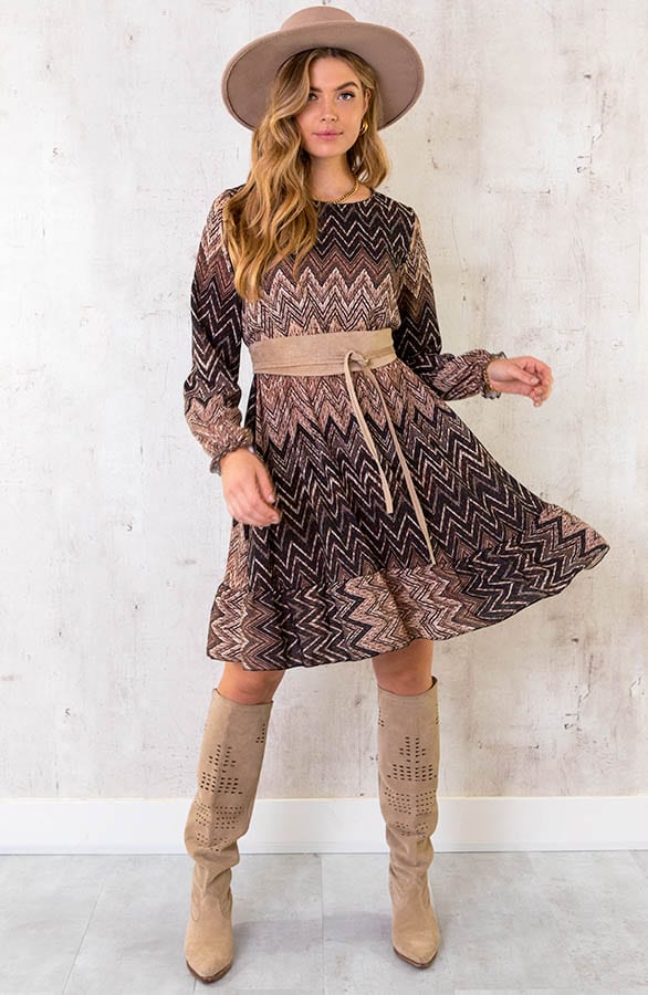 Limited Print Aztec Jurk – shoparchief, foto 2